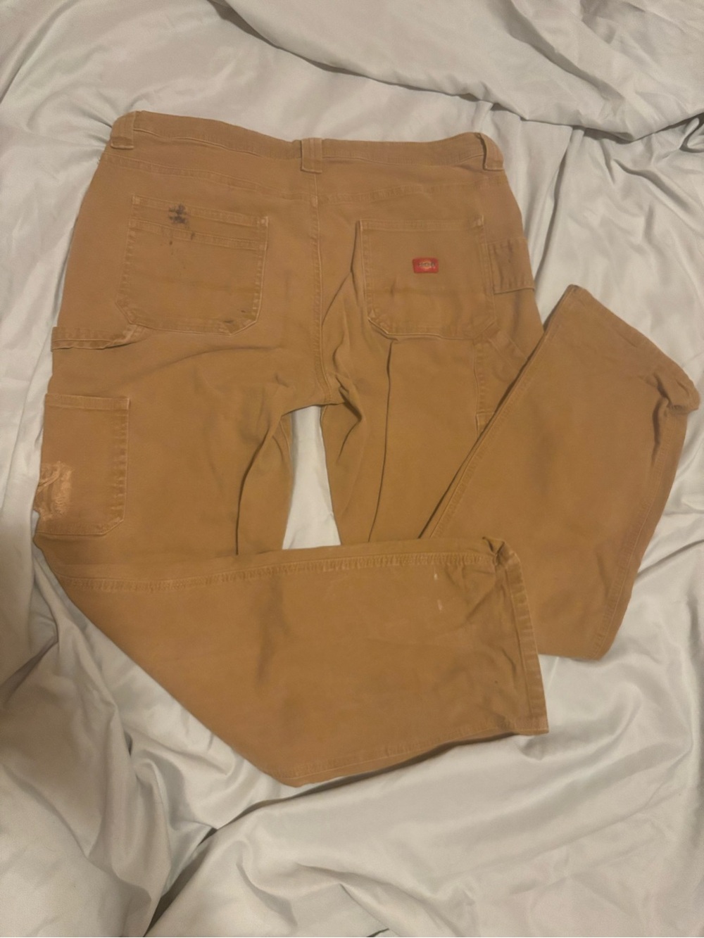 Dickies women’s Cargo Work Pants in Tan